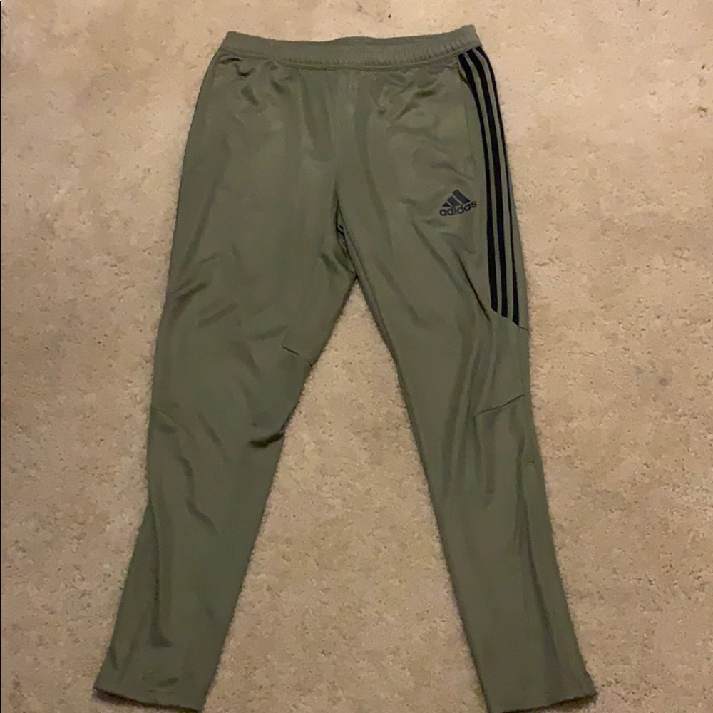 Brand new tan adidas pants